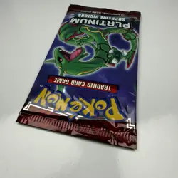 SEALED Pokemon Platinum Supreme Victors Booster Pack Rayquaza Art, Vintage TCG - Image 5