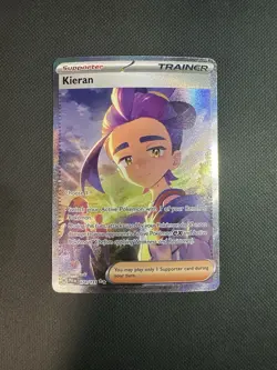Pokemon Kieran Trainer Special Illustration 174/131 Prismatic Evolutions Holo - Image 1