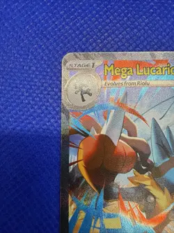 Pokemon Mega Lucario ex - 179/132 - ME01: Mega Evolution (MEG) SIR Pack Fresh - Image 2