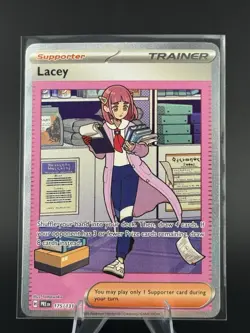 ✨ Pokemon TCG – Lacey 175/131 | Full Art Trainer | Prismatic Evolutions ✨ - Image 1