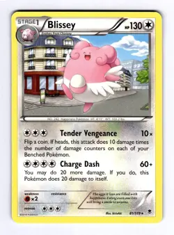 Blissey XY - Phantom Forces #81 (2014) Rare NM Pokemon - Image 1