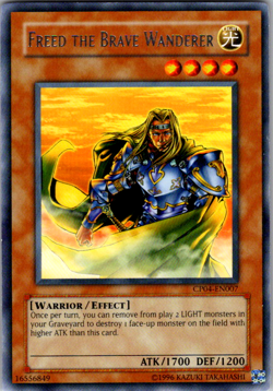 Carte Yu-Gi-Oh - JCC - Freed the Brave Wanderer - CP04-EN007 - Image 1