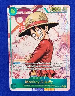 One Piece TCG - Monkey D. Luffy OP13-118 (Parallel) - Carrying on his Will - Image 1