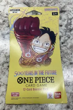 One Piece OP-07 500 Years in the Future Sleeved Booster Pack, English - Image 3