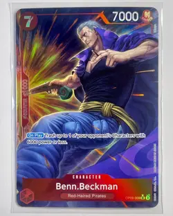 Benn Beckman SR Parallel Alt Art OP09-009 One Piece Emperors in the New World - Image 1