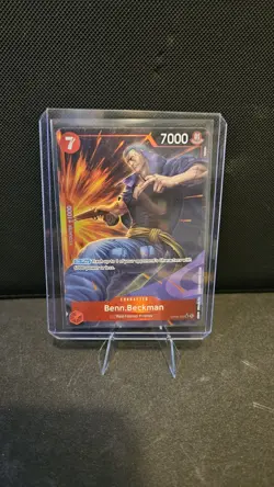 One Piece Benn.Beckman OP09-009 Emperors in the New World Parallel Alternate Art - Image 1