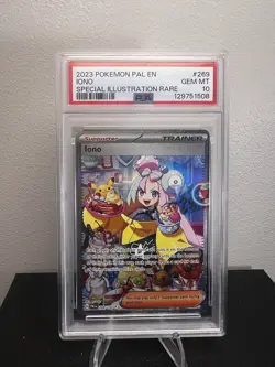 Pokemon TCG Paldea Evolved Trainer Card Iono, Mint Holo, 269/193 - Image 1