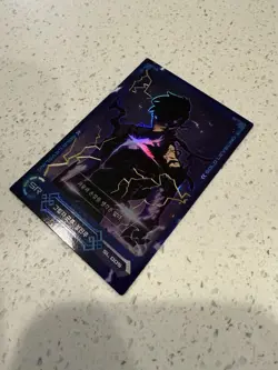 Solo Leveling Collectible Collector Card korean ver. SR SL 005 Sung Jinwoo - Image 3