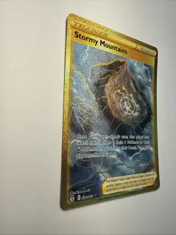 Pokemon TCG Stormy Mountains Evolving Skies Holo Card 232/203 Secret Rare NM - Image 4