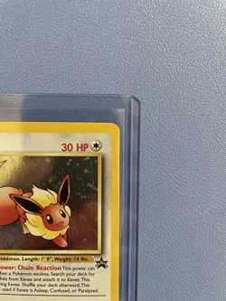 Eevee 11/53 Wotc Black Star Promo Holo Pokemon Card - Lightly Played - Image 3