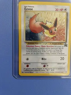 Eevee 11/53 Wotc Black Star Promo Holo Pokemon Card - Lightly Played - Image 5