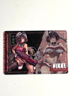 Bay - Goddess of Victory: Nikke Silver Plastic Card - Image 1