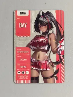 Bay - Goddess of Victory: Nikke Silver Plastic Card - Image 2