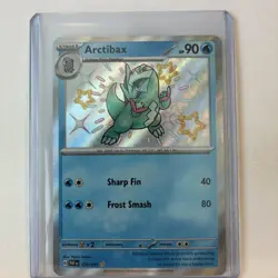 Arctibax SV Paldean Fates 129/091 Pokemon TCG Shiny Holo Rare Card NM Condition - Image 2