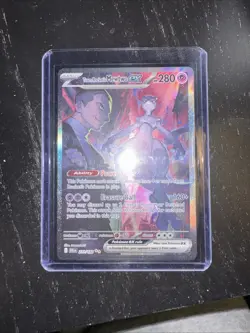 Pokemon TCG Destined Rivals Team Rockets Mewtwo EX Card 231/182 NM Condition - Image 1