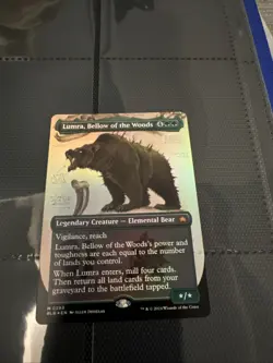 MTG - Lumra, Bellow of the Woods Borderless 293 - Bloomburrow X1 NM - Image 1