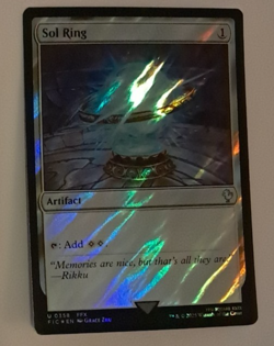 Sol Ring 358 Surge FOIL NM FINAL FANTASY X FFX Magic the Gathering MTG - Image 1