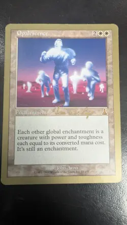 MTG Opalescence - Gold Bordered World Championship Decks Magic Card - Image 1