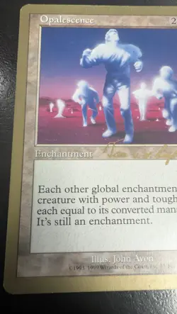 MTG Opalescence - Gold Bordered World Championship Decks Magic Card - Image 4