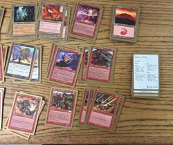 1999 MTG World Championship Tokyo Mark Le Pine Gold Border Deck (complete) - Image 4