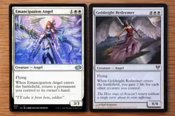 Lot 10 Best Uncommon Angels *NM* Set Magic MTG Group Emancipation Serra Angel - Image 3