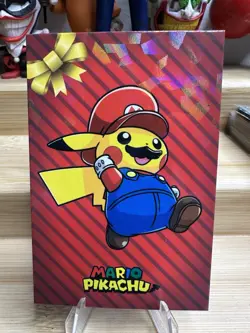 Mario Pikachu Pokemon Card Database Christmas #1 - Image 1