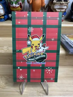 Pikachu Magikarp Poncho Purple Foil Holo Card Database Attacks Pokemon - Image 2