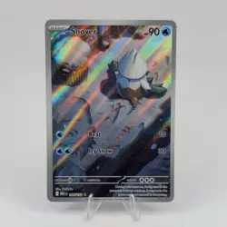 Pokemon TCG - Snover 140/132 IR Illustration Rare - ME01: Mega Evolution - NM - Image 1