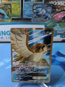 Pidgeot EX - 104/108 - Pokemon XY Evolutions Full Art Ultra Rare Card NM - Image 1
