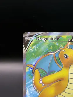 Pokemon Dragonite V 076/078 Ultra Rare Holo Full Art Pokemon GO NM - Image 2