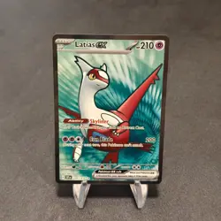 Latias ex - Ultra Rare SV08: Surging Sparks 220/191 NM POKEMON TCG - Image 1
