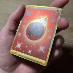 The Pokemon Company Fire Energy Secret Rare 284/264 Foil Fusion Strike TCG - Image 2