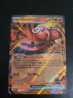 Oricorio ex 018/094 - Pokemon TCG - Phantasmal Flames ex Double Rare - NM - Image 1