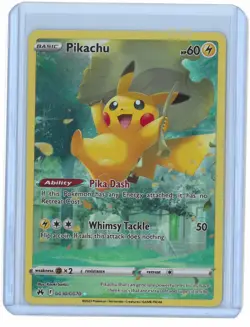 Pokemon TCG Pikachu GG30/GG70 Crown Zenith Gallery Ultra Rare Full Art Holo - Image 1