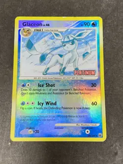 Glaceon 20/100 Pokemon Platinum Stamped Burger King Promo Reverse Holo HP - Image 1