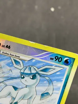 Glaceon 20/100 Pokemon Platinum Stamped Burger King Promo Reverse Holo HP - Image 2