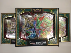 Pokemon - Sword & Shield - VMAX Dragons Premium Collection Box - Image 1