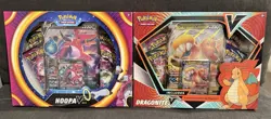 Pokemon TCG - Dragonite V & Hoopa V Collection Boxes - New Factory Sealed (2X) 820650809033 - Image 1