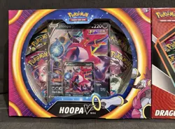 Pokemon TCG - Dragonite V & Hoopa V Collection Boxes - New Factory Sealed (2X) 820650809033 - Image 3