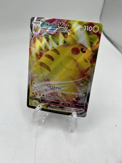 Pokemon TCG Pikachu VMAX Black Star Promo SWSH286 Holo MINT - Image 1