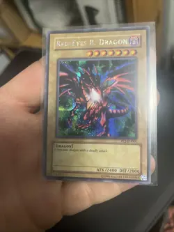 Red-Eyes B. Dragon PCJ-EN001 Prismatic Secret Rare Unlimited Edition MP - Image 3