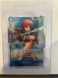 One Piece Rebecca OP10-058 SR Royal Blood EN NM - Image 1