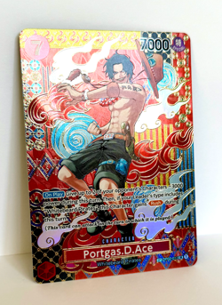 Portgas D. Ace One Piece (SP) OP02-013 Two Legends Foil Near Mint - Image 2