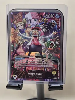 One Piece Vegapunk OP07-097 Leader Alternative Art 500 Years in the Future - Image 1