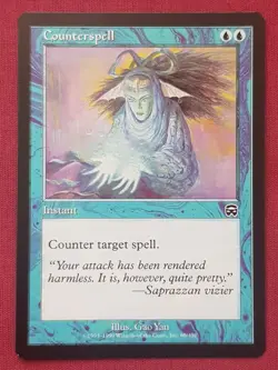 Magic The Gathering MERCADIAN MASQUES COUNTERSPELL blue card MTG - Image 1