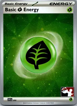 Basic Grass Energy - (Cosmos Holo) 009 Prize Pack Series Cards Common Holo NM - Image 1