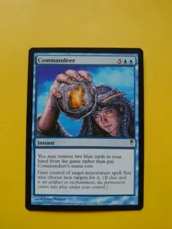 Commandeer Instant Coldsnap. Rare. Magic the Gathering Card. - Image 1