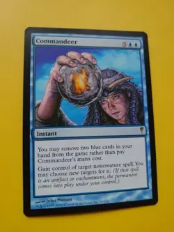 Commandeer Instant Coldsnap. Rare. Magic the Gathering Card. - Image 2