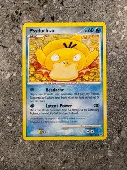 Pokemon TCG Cards Psyduck 87/127 Platinum - Image 1