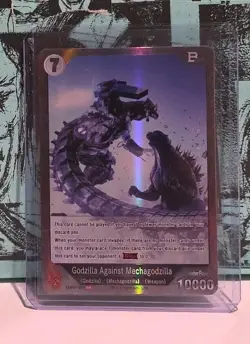 Godzilla Card Game SR Godzilla Against Mechagodzilla EBP01-073 Super Rare - Image 1